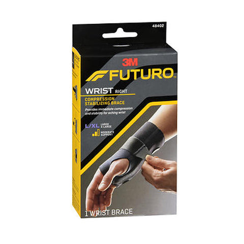 Futuro, Compression Stabilizing Wrist Brace Right Moderate Large And X-Large, 1 Each Futuro