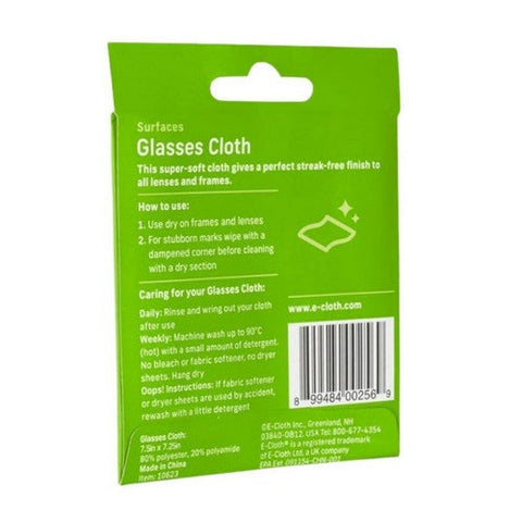 E-Cloth, Glasses Cloth, 1COUNT E-Cloth