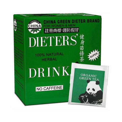 Uncle Lees Teas, Dieters' 100% Natural Herbal Drink No Caffeine, 12 Bags Uncle Lees Teas