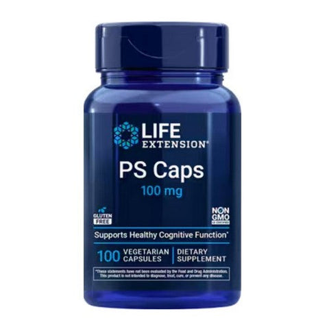 Life Extension, PS Caps, 100 mg, 100 Vcaps Life Extension