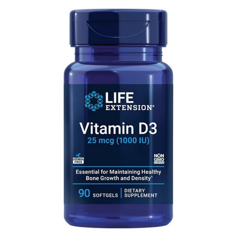 Vitamin D3 90 Softgels by Life Extension