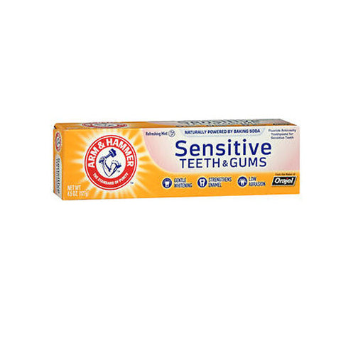 Arm & Hammer, Advance White Sensitive Fluoride Toothpaste Refreshing Mint, 4.5 Oz Arm & Hammer