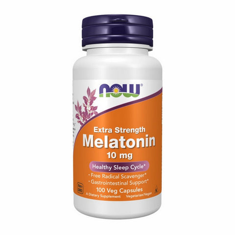 Now Foods, Extra Strength Melatonin, 10 Mg, 100 Veg Caps Now Foods
