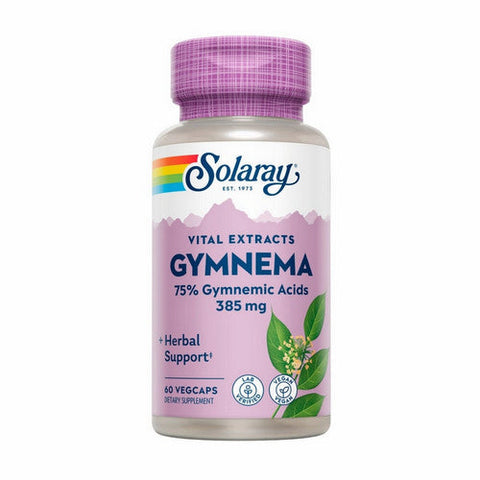 Solaray, Vital Extracts Gymnema, 385 Mg, 60 Veg Caps Solaray