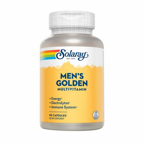 Solaray, Men'S Golden Multivitamin, 90 Caps Solaray