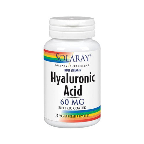 Solaray, Hyaluronic Acid, 60 mg, 30 Veg Caps Solaray