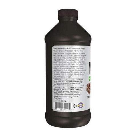 Now Foods, MCT Oil, Chocolate Mocha 16 Oz Now Foods