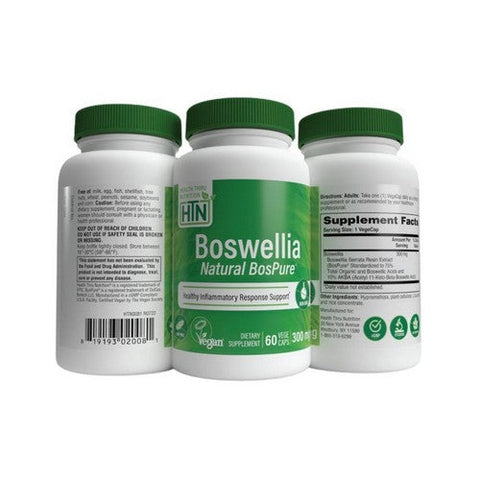 Health Thru Nutrition, Boswellia Bospure, 300 Mg, 60 Veg  Caps