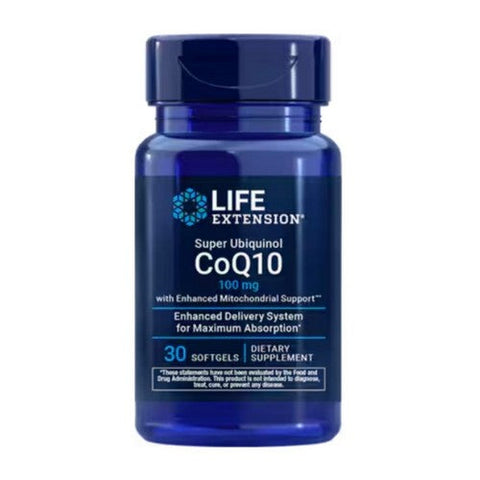 Life Extension, Super Ubiquinol CoQ10, 100 mg, 30 Softgels Life Extension