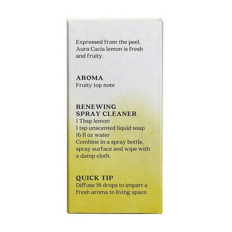 Aura Cacia, Lemon Essential Oil Boxed, 0.5 Oz Aura Cacia