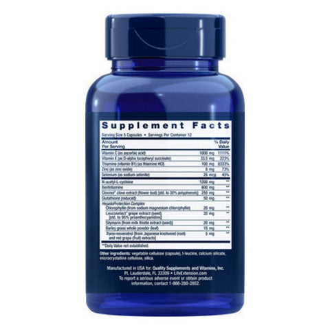 Life Extension, Anti-Alcohol Complex, 60 Veg Caps Life Extension