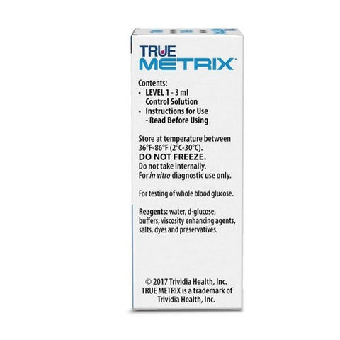 True Metrix, Control Solution Level 1, 3 Ml True Metrix