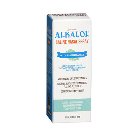 Alkalol, Saline Nasal Spray, 50 ml Alkalol