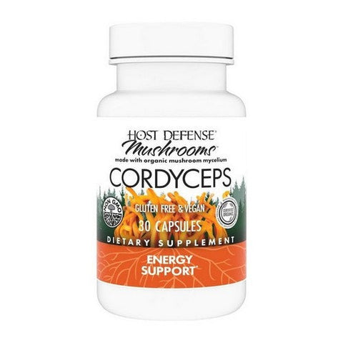 Host Defense, Cordyceps Capsules, 30 Cap Host Defense