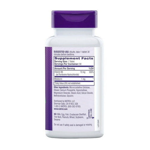 Natrol, Melatonin Time Release, 1 Mg, 90 Tabs Natrol