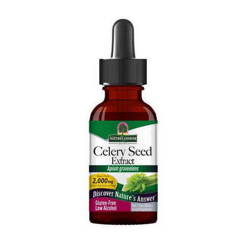 Nature's Answer, Celery Seed Liquid Extract Low Alcohol, 1 Oz Nature's Answer