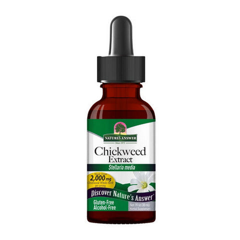 Nature's Answer, Chickweed Alcohol Free, 1 Oz Nature's Answer