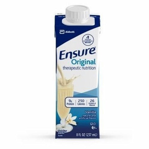 Ensure Oral Supplement Vanilla Flavor Count of 24 by Abbott Nutrition