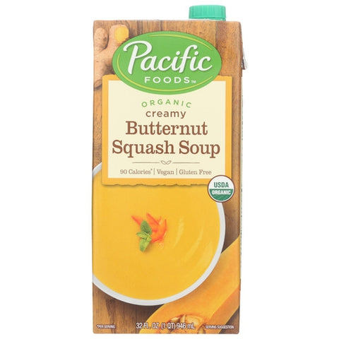 Soup Crm Btrnut Squash Gf Case of 12 X 32 Oz by Pacific Foods