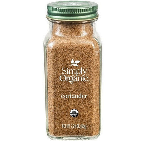 Simply Organic, Organic Coriander Seed Ground, 2.29 Oz(Case Of 6)