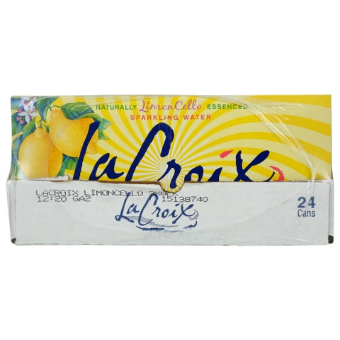 Wtr Spark Limoncello 8Pk Case of 3 X 96 Oz by La Croix
