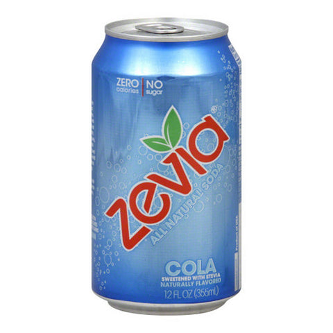 Zevia, Soda Cola Zero Calorie, Case of 4 X 72 Oz Zevia