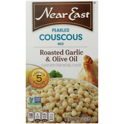 Near East, Couscous Prld Rstd Grlc&O, 4.7 Oz(Case Of 12) Near East