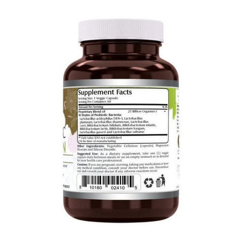 Amazing Nutrition, Omega Amazing Flora Probiotic 10 Strains, 25 Billion, 60 Veg Caps Amazing Nutrition