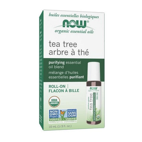 Now Foods, Organic Roll On, Tea Tree 10 ml Now Foods