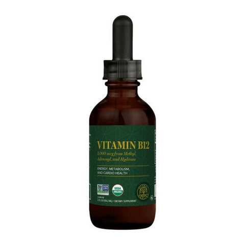 Global Healing Center, Vitamin B12, 5000mcg, 2 Oz Global Healing Center