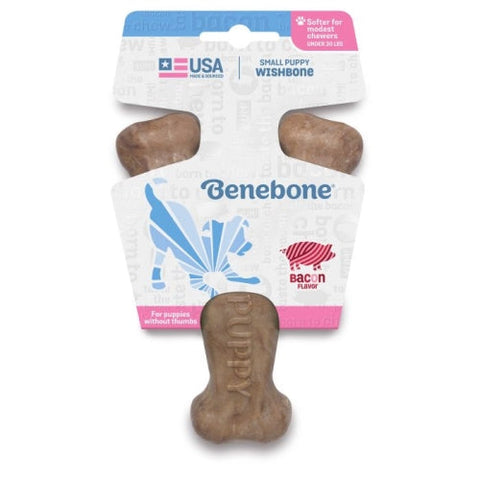 Benebone Llc, Benebone Puppy Small Bacon Wishbone, 1 Each Benebone Llc