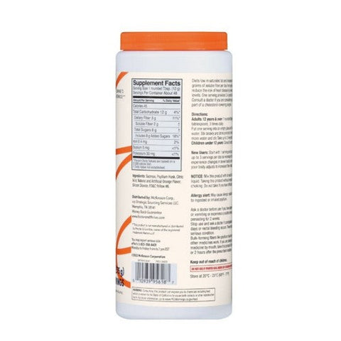 Foster And Thrive, Fiber Powder Smooth Texture Orange, 20.3 Oz Foster And Thrive