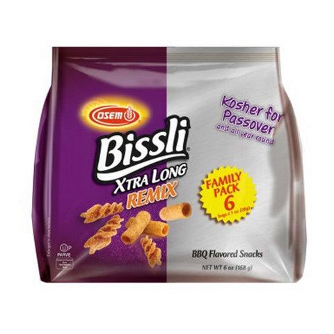 Osem, Bissli Extra Long Remix, 6 Oz (Case Of 8) Osem