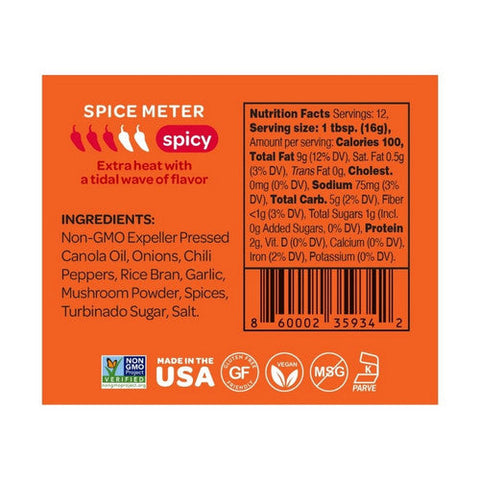 Mr Bing, Spicy Chili Crisp, 7 Oz(Case Of 6) Mr Bing