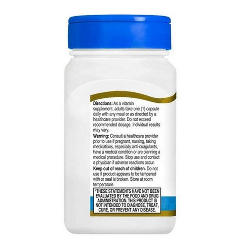 21st Century, Vitamin K2 Mk 7, 110 Caps 21st Century
