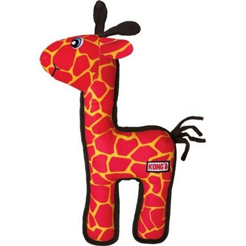 Kong, Ballistic Dog Toy Giraffe, 1 Count (Medium / Large) Kong