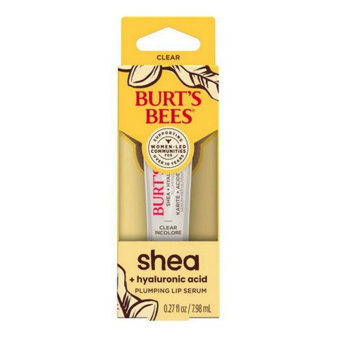 Burts Bees, Clear Shea Hyaluronic Acid Lip Plumping Serum, 0.27 Oz Burts Bees