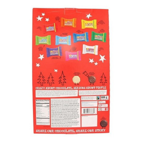 Tonys Chocolonely, Countdown Calendar Assorted Chocolate, 17.94 Oz (Case Of 12) Tonys Chocolonely