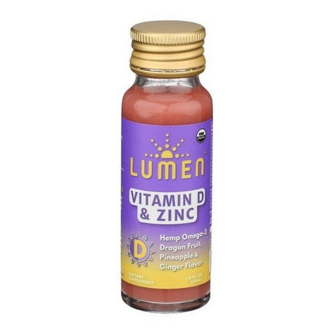 Lumen, Vitamin D And Zinc Dietary Supplement, 1.8 Oz (Case Of 6) Lumen