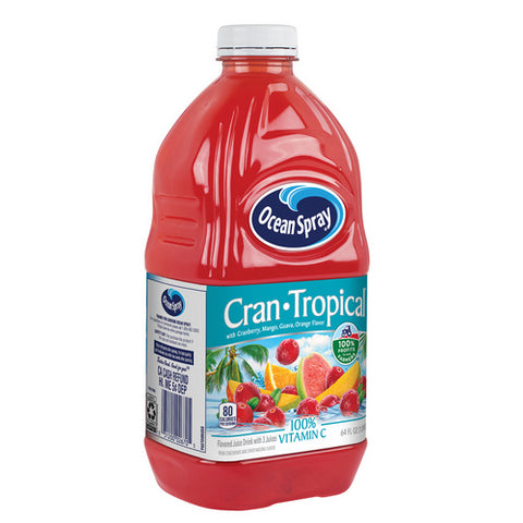 Cran Tropical Drink 64 Oz (Case Of 8) by Ocean Spray