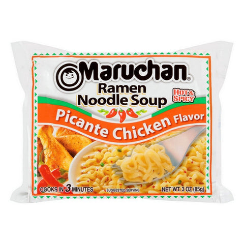 Ramen Noodle Picante Chicken Flavor Soup 3 Oz (Case Of 24) by Maruchan