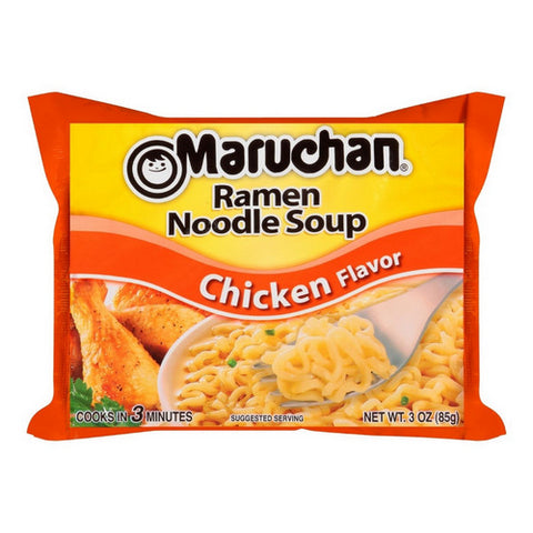 Ramen Noodle Chicken Flavor Soup 3 Oz (Case Of 24) by Maruchan