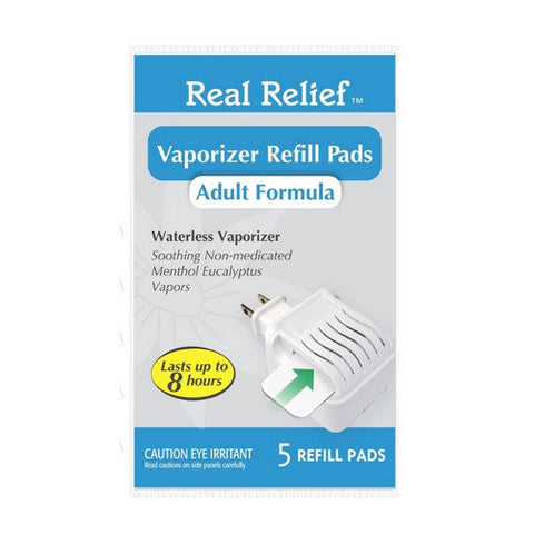 Homeolab, Real Relief Waterless Vaporizer Refills, 5 Count Homeolab