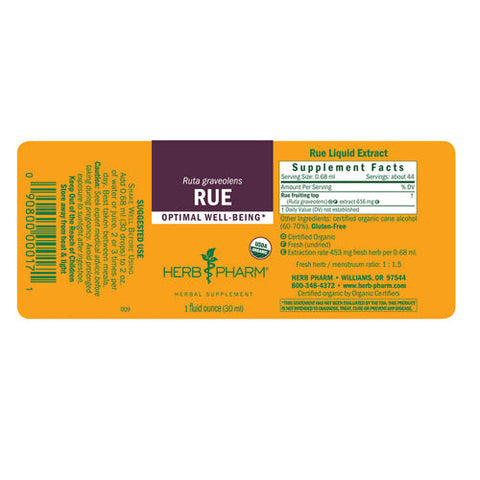 Herb Pharm, Rue, 1 Oz Herb Pharm