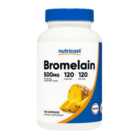Nutricost, Bromelain Capsules, 500 Mg, 120 Count Nutricost