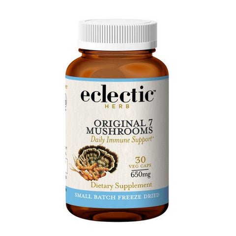 Original 7 Mushrooms 30 Caps by Eclectic Herb