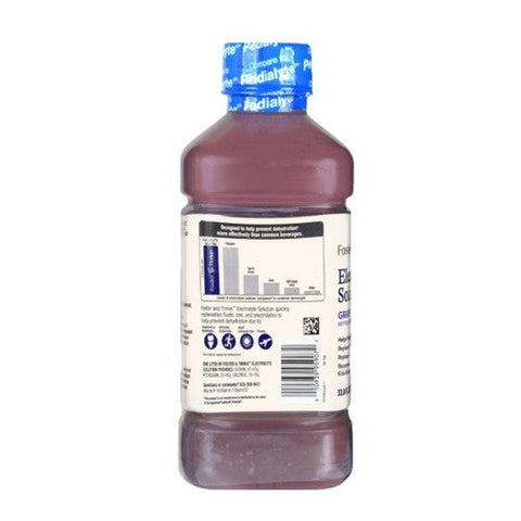 Foster And Thrive, Electrolyte Solution Grape, 33.8 Oz Foster And Thrive