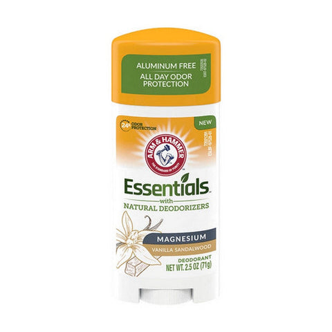 Arm & Hammer, Natural Deodorant Magnesium Vanilla Sandalwood Aluminum Free, 2.5 Oz Arm & Hammer