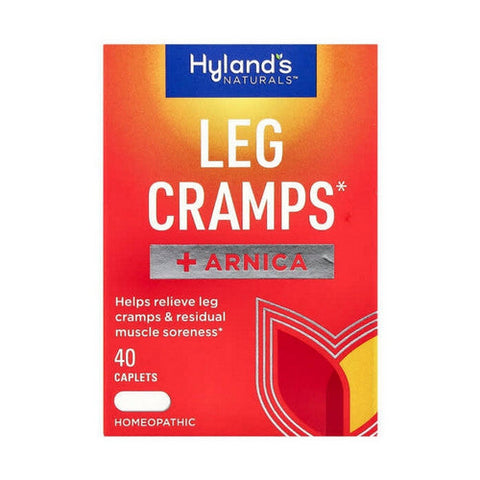 Hylands, Naturals Leg Cramps + Arnica Caplets, 40 Count Hylands
