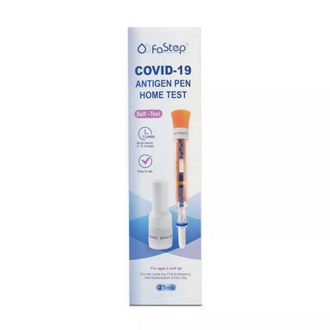 FaStep, Covid-19 Antigen Pen Test, 2 Count FaStep